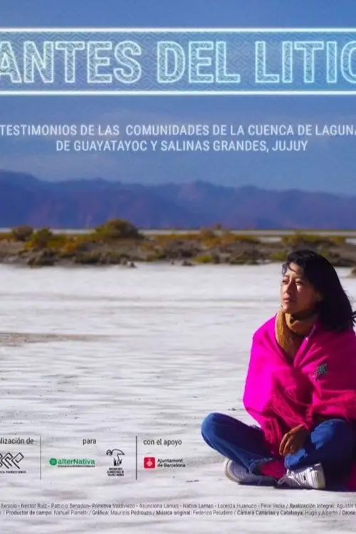 Movie poster "Antes del litio"