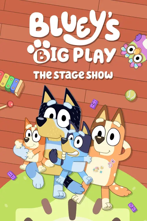 Movie poster "Bluey