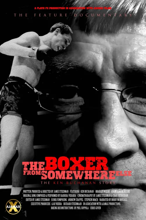 Movie poster "The Boxer from Somewhere Else: The Ken Buchanan Story"