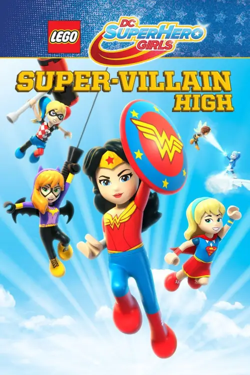 Movie poster "LEGO DC Super Hero Girls: Super-Villain High"