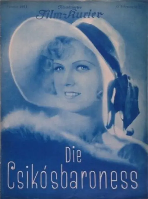 Movie poster "The Csikos Baroness"