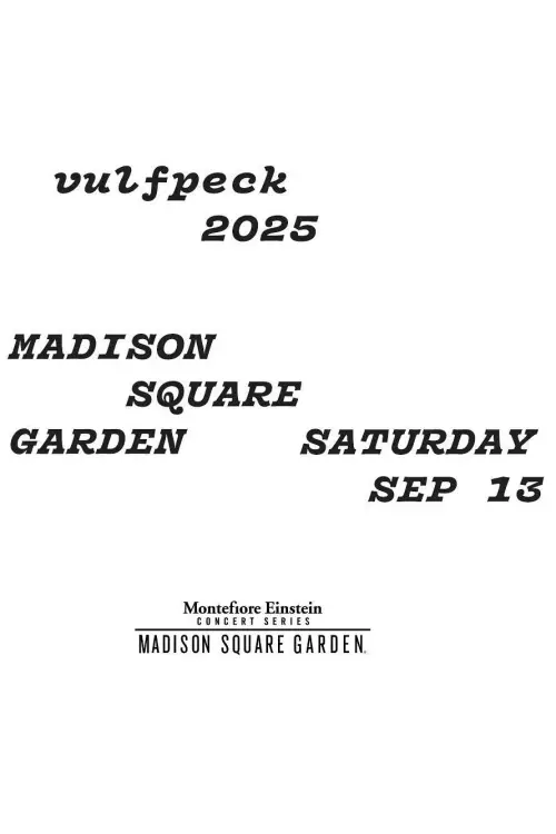 Movie poster "Vulfpeck - MSG II - Live at Madison Square Garden 2025"