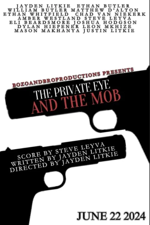 Movie poster "The Private Eye And The Mob"