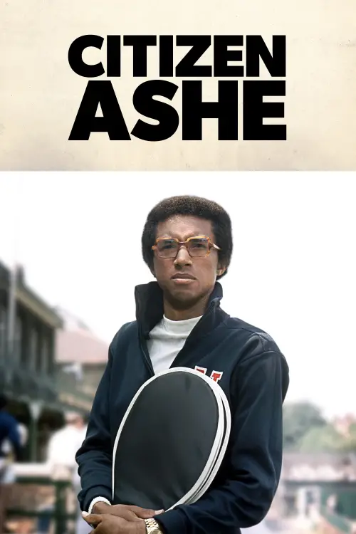 Movie poster "Citizen Ashe"