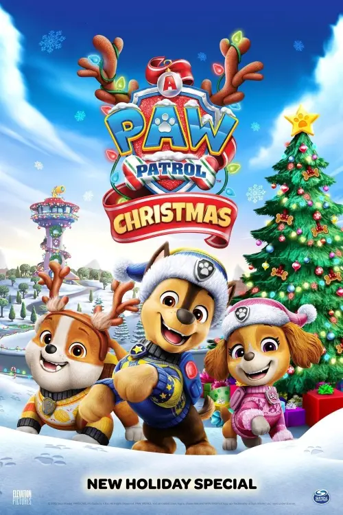 Movie poster "A Paw Patrol Christmas"
