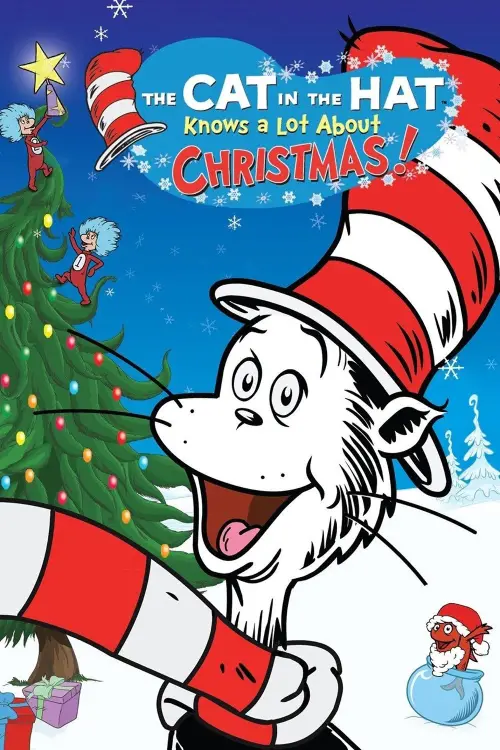 Movie poster "The Cat in the Hat Knows a Lot About Christmas!"