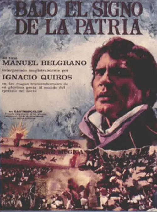 Movie poster "Bajo el signo de la patria"