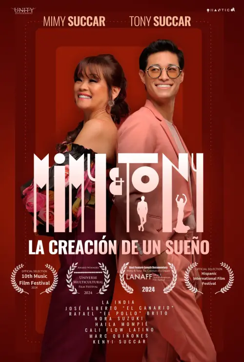 Movie poster "Mimy & Tony: The Creation of a Dream"