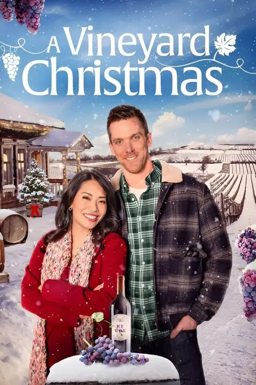 Movie poster "A Vineyard Christmas"
