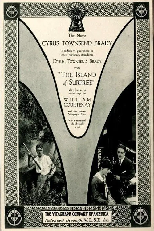 Movie poster "The Island of Surprise"