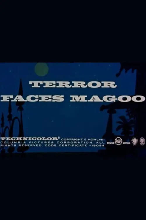 Movie poster "Terror Faces Magoo"