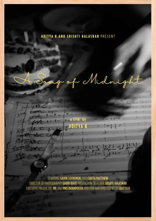 Movie poster "A Song of Midnight"