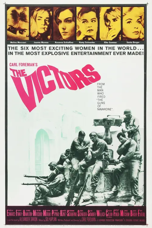 Movie poster "The Victors"