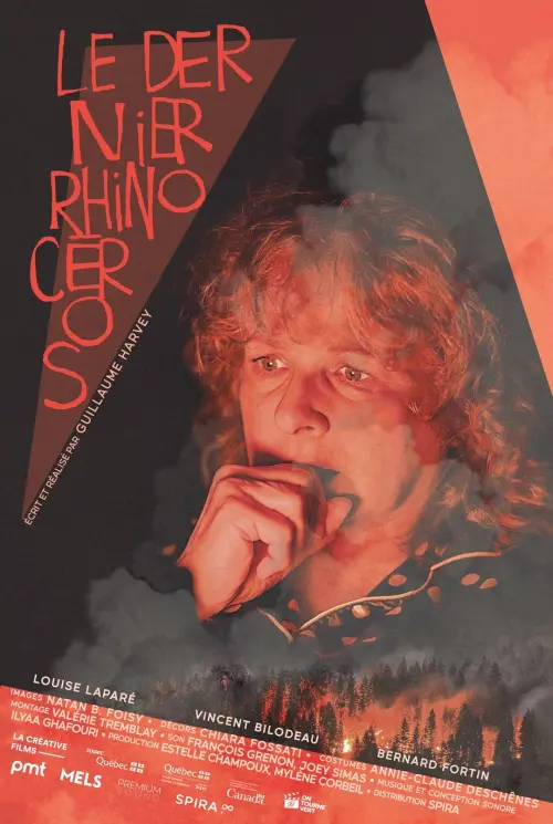 Movie poster "Le dernier rhinocéros"