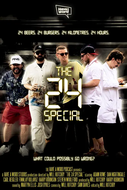 Movie poster "Have A Word: The 24 Special"