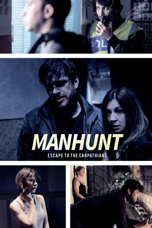 Movie poster "Manhunt: Escape to the Carpathians"