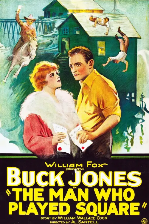 Movie poster "The Man Who Played Square"