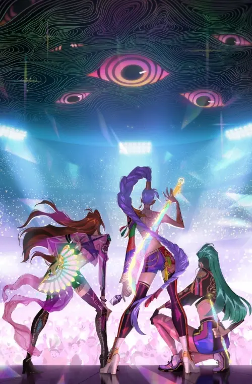 Movie poster "KPop Demon Hunters"