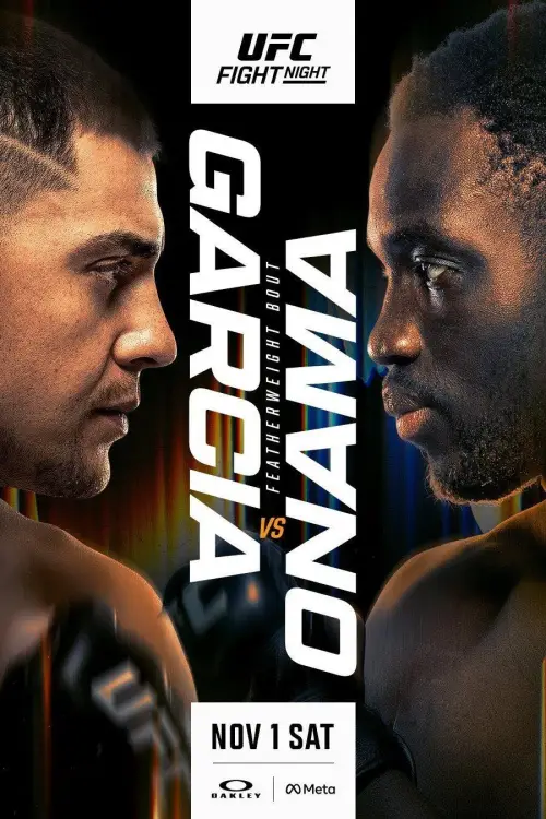 Movie poster "UFC Fight Night 263: Garcia vs. Onama"