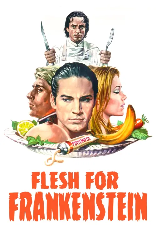 Movie poster "Flesh for Frankenstein"