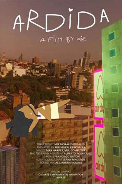 Movie poster "Ardida"