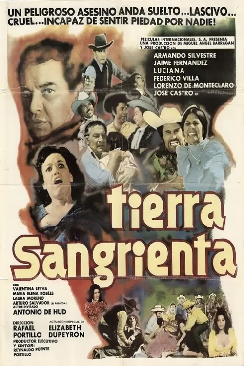 Movie poster "Tierra sangrienta"