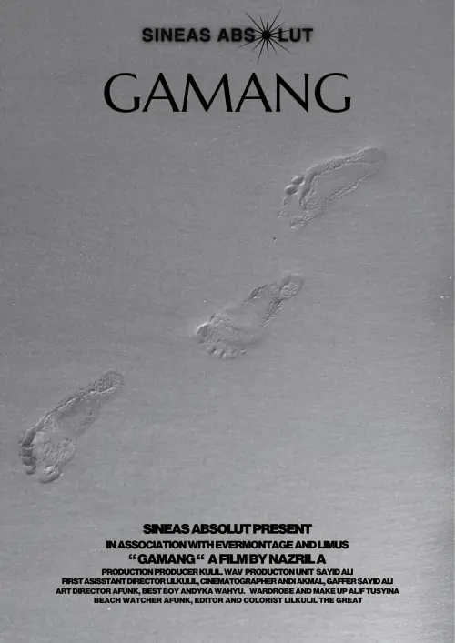 Movie poster "GAMANG"