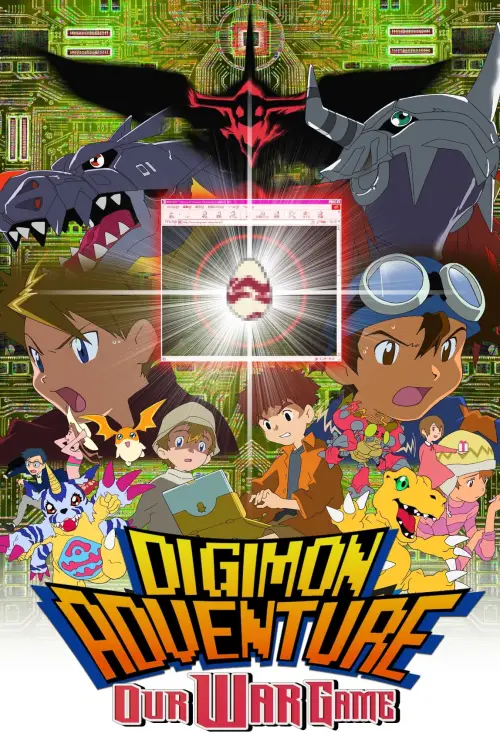 Movie poster "Digimon Adventure: Our War Game"