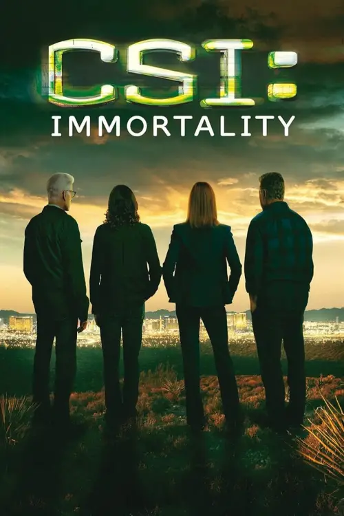 Movie poster "CSI: Immortality"