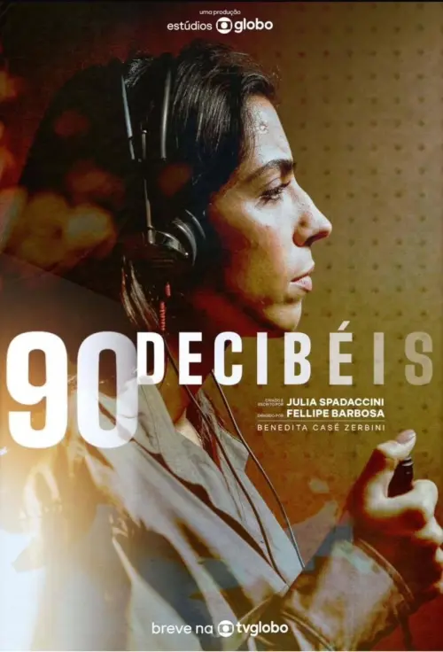 Movie poster "90 Decibéis"