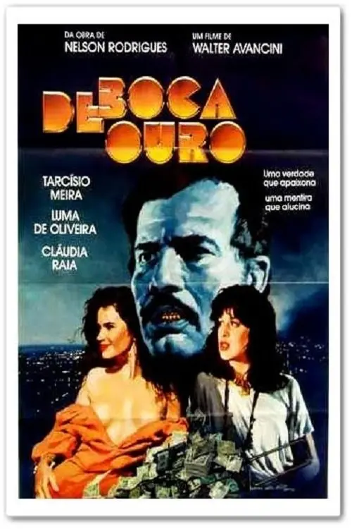 Movie poster "Boca de Ouro"