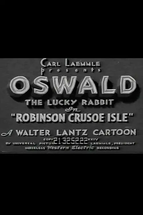 Movie poster "Robinson Crusoe Isle"