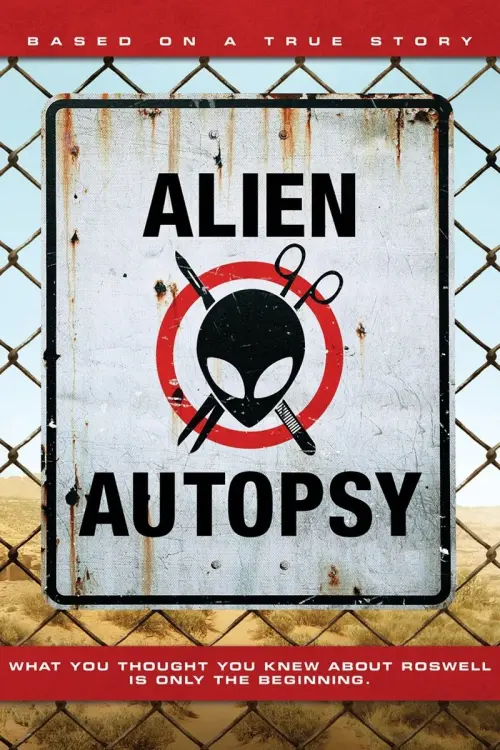 Movie poster "Alien Autopsy"