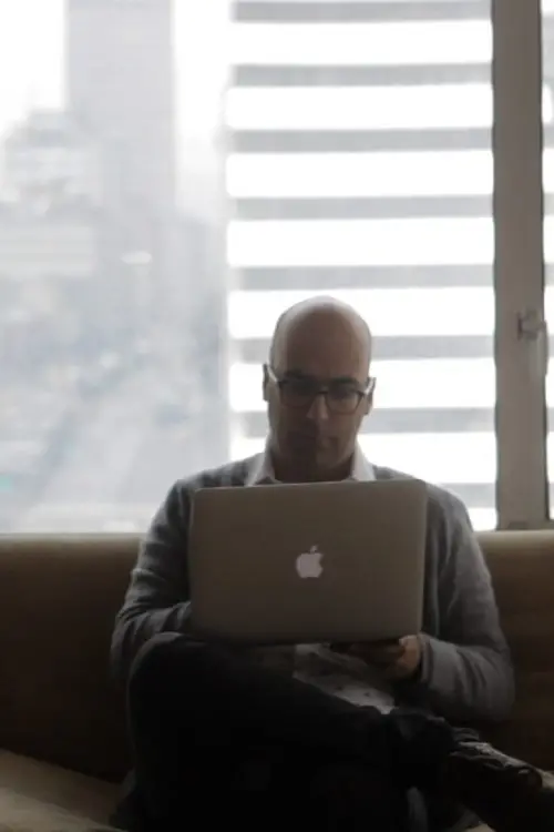 Movie poster "From Nowhere - A Portrait of Valter Hugo Mãe"