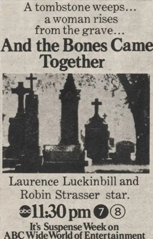 Movie poster "And the Bones Came Together"