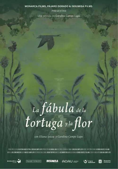 Movie poster "La fábula de la tortuga y la flor"