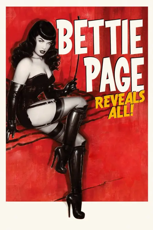 Movie poster "Bettie Page Reveals All"