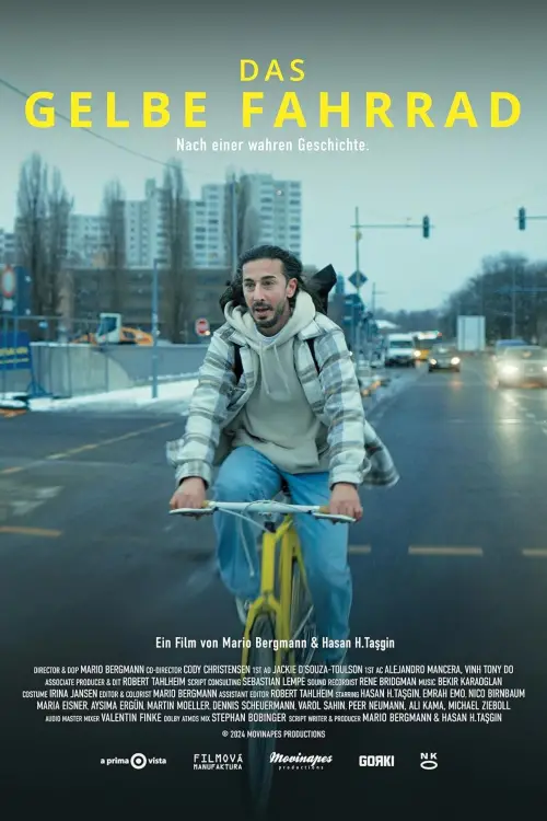 Movie poster "The Yellow Bike"