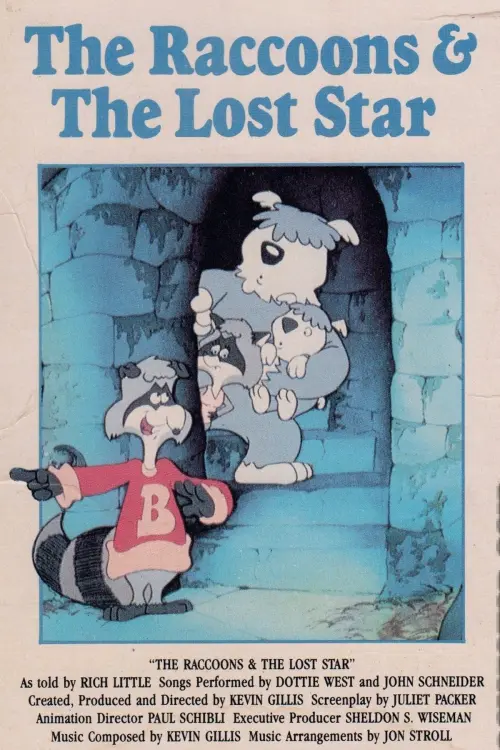 Movie poster "The Raccoons and the Lost Star"
