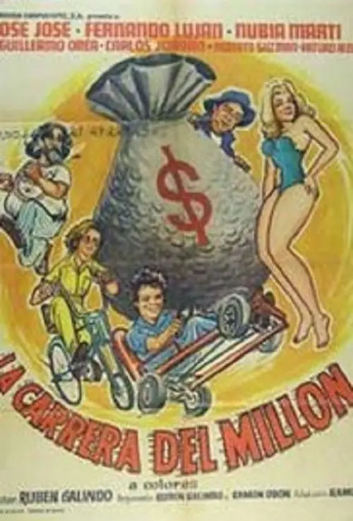 Movie poster "La carrera del millón"