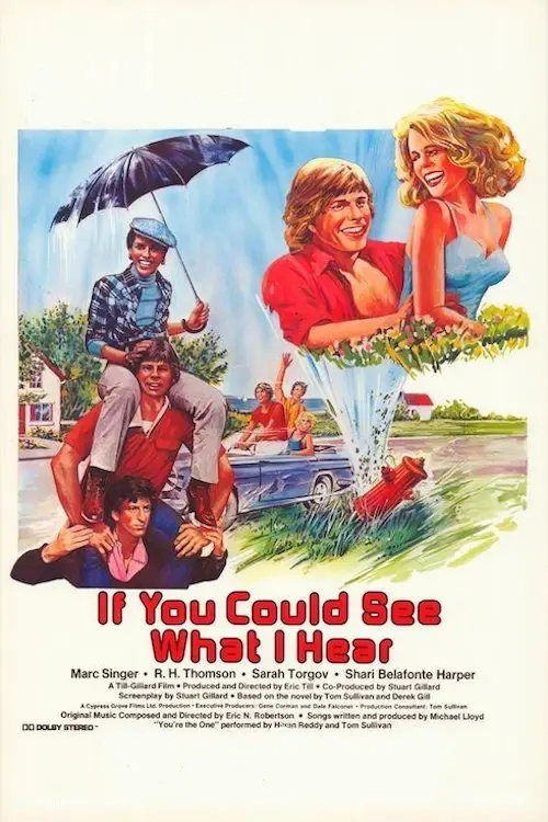 Movie poster "If You Could See What I Hear"