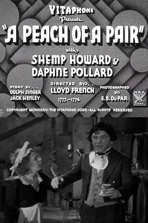 Movie poster "A Peach of a Pair"