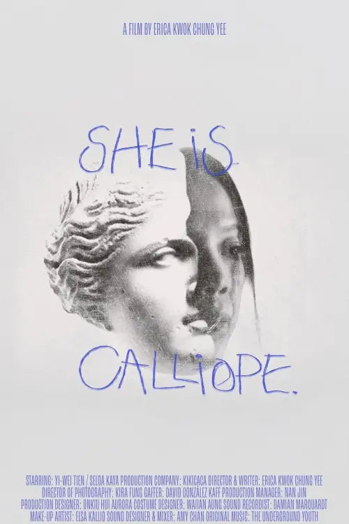 Movie poster "She is Calliope"