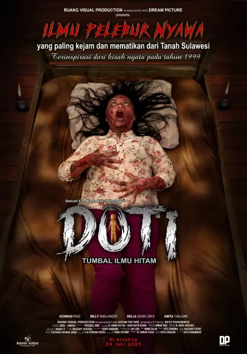 Movie poster "Doti - Tumbal Ilmu Hitam"