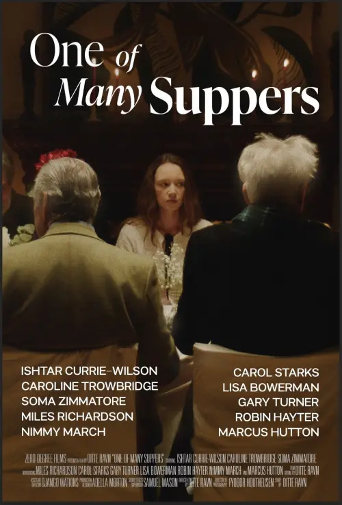 Movie poster "One of Many Suppers"