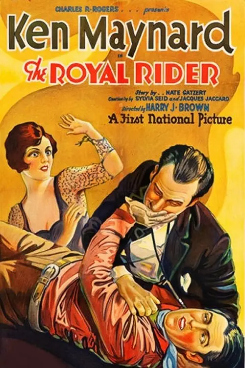 Movie poster "The Royal Rider"