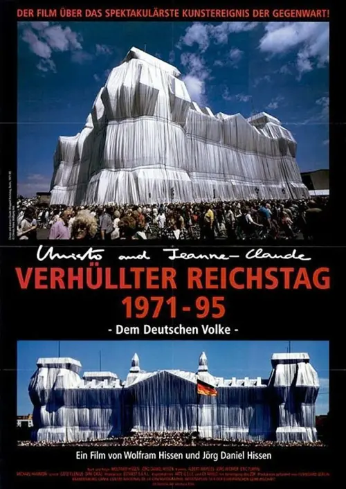 Movie poster "Christo & Jeanne-Claude: Wrapped Reichstag, Berlin 1971-1995"