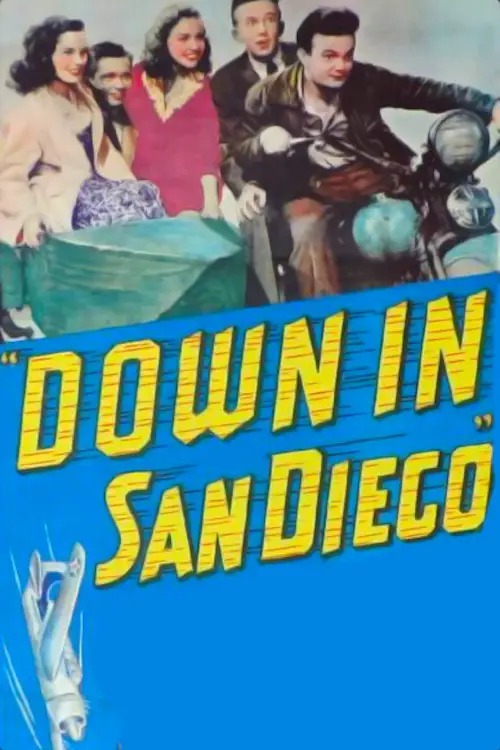 Movie poster "Down in San Diego"