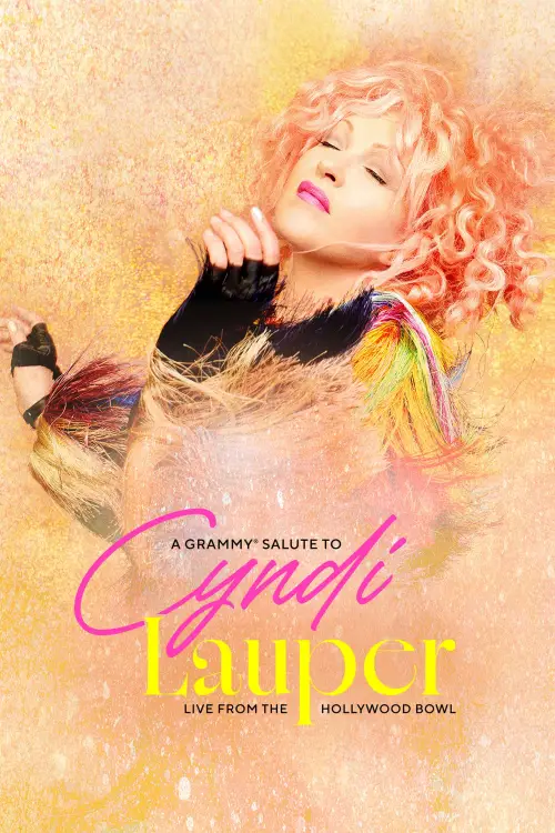 Movie poster "A Grammy Salute to Cyndi Lauper: Live From the Hollywood Bowl"