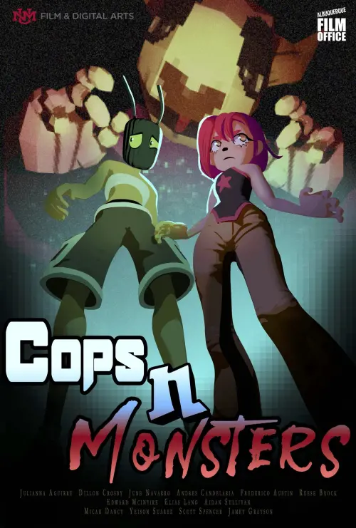 Movie poster "Cops N Monsters"